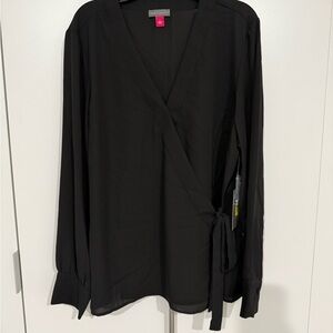 Vince Camuto wrap blouse